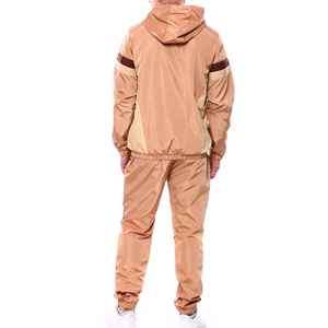Veste coupe-vent en nylon imprimée sur mesure de haute qualité, avec fermeture éclair, et pantalon, ensemble deux pièces, séchage rapide, respirant, unisexe - Product Image 2