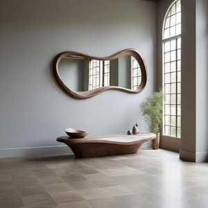 Espejo de Pared de Madera de Primera Calidad para Habitaciones de Hotel, Uso Doméstico y Decoración de Interiores Moderna Disponible a un Precio Competitivo - Product Image 2