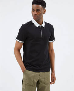 Alta calidad 100% algodón 12 colores impresión personalizada bordado Oem Logo liso en blanco hombres polos transpirables - Product Image 2