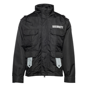 Veste de pluie réfléchissante haute visibilité pour garçons, vente chaude, veste de sécurité pour la construction, col montant pour l'hiver - Product Image 1