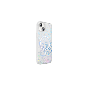Coque rigide transparente compatible MagSafe Netzy Cool Daisy Pattern pour iPhone 14, protection élégante pour téléphone portable, style INS - Product Image 3