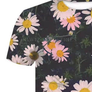 NOVEDAD DE VERANO 2025, camiseta de manga corta con estilo para niños, camiseta de sublimación de bambú con estampado de Hip Hop de gran tamaño - Product Image 3