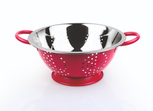 High Quality Stainless Steel Colander Strainer Water Filter Draining <b>Basket</b> for Vegetables & Rice <b>Dishwasher</b> Safe - Product Image 4