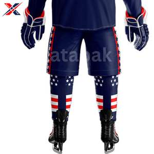 ชุดยูนิฟอร์มฮ็อกกี้น้ำแข็งสำหรับผู้ชายวัสดุโพลีเอสเตอร์แห้งเร็วระบายอากาศได้ดีที่สุด2025 - Product Image 5