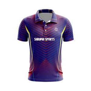 Camisetas deportivas de precio al por mayor para hombre, uniformes deportivos personalizados, de tela OEM camisetas polo, camisetas de críquet - Product Image 1