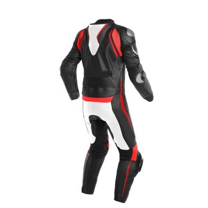 Combinaison de course pour moto et automobile pour homme, imperméable, coupe-vent, respirante, en cuir véritable, taille plus, excellente - Product Image 5
