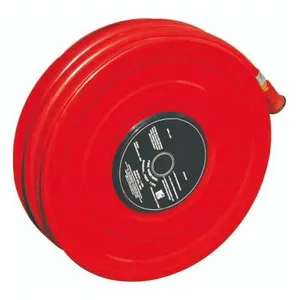 Fire Fighting Equipment High Pressure Fire Fighting Hose Reel Nylon / Brass Fire Hose Reel Covers
