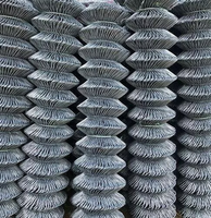 Clôture en treillis métallique de haute qualité, directement de l'usine, maille en chaîne de diamant, produit de qualité supérieure