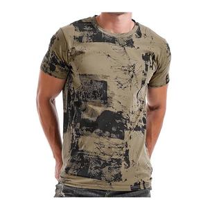 เสื้อเจอร์ซีย์ผ้าฝ้าย100% คอกลมแขนสั้นระบายอากาศได้ดีเป็นมิตรต่อสิ่งแวดล้อมคุณภาพสูงไซส์ใหญ่พิเศษ - Product Image 5