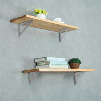 Soporte de Pared para Trípode de Metal Resistente RHETECH, Marco de Cama con Deflector de Madera y Estructura de Soporte Triangular