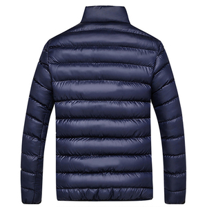 Chaqueta para Hombre, MOQ Bajo, Chaqueta Acolchada de Alta Calidad, para Invierno, Talla Grande, Negra, Marca Personalizada, Precio Razonable, Servicio OEM - Product Image 3