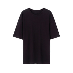 OEM logotipo personalizado bordado impreso color suelto gota hombro puro algodón de los hombres y la camiseta para los hombres DDP Envío - Product Image 6