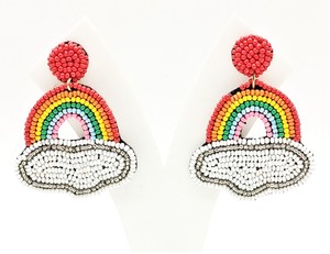 Pendientes de piedra Natural hechos a mano 2024 para mujer, moda coreana, joyería Retro elegante para fiesta de boda, regalos de aro de vacaciones - Product Image 4