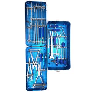 Instrumentos quirúrgicos ortopédicos de 6,0mm de alta calidad, juego de tornillos de pedículo Espinal de potencia Manual, Kit quirúrgico para cirugía de columna - Product Image 2