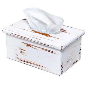 Caja de Pañuelos de Madera de Mango Multiusos, Diseño Prisma, Hecha a Mano, Moderna, Minimalista, Cuadrada, con Incrustaciones de Latón y Jali - Product Image 2