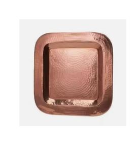 Plateau de service en cuivre de conception unique, plat de serveur pour bar d'hôtel à domicile, à utiliser à la main pour la vente - Product Image 2