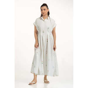 Vestido Regular Fit WM-DRS-WS25-505, Transpirable, con Volantes de Spandex, Decoración de Crochet, Estilo Casual/Fiesta/Sexy, Forro Natural - Product Image 6