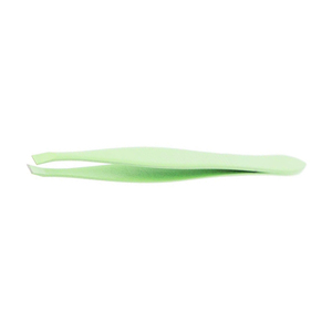 Pinzas para Cejas de Acero Inoxidable de Color Verde con Punta Inclinada de 4 Pulgadas, Eliminan el Vello de la Frente, con Empaque Personalizado - Product Image 6