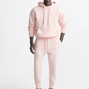 Chándal con cremallera y logotipo personalizado, chándal de calidad superior al por mayor, 300 a 500GSM, tejido polar de algodón 100% para hombre - Product Image 1