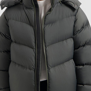 Highly Demanded OEM Printed Puffer <b>Jacket</b> for Men Customized Logo Winter <b>Jacket</b> for Men with Pocket Men's Bubble Puffer <b>Jacket</b> - Product Image 2