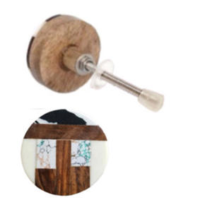 Modern Resin Wood Knobs Pull Handle <b>for</b> Bedroom Kitchen Living Room Quality Export <b>for</b> Wardrobe Drawer <b>Door</b> Cabinet Bone Horn - Product Image 2