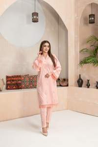 New Arrival Pakistani <b>Women's</b> <b>Ethnic</b> Cotton Salwar Kameez Stylish Summer <b>Dress</b> Embroidered with Lawn <b>for</b> Adults - Product Image 4