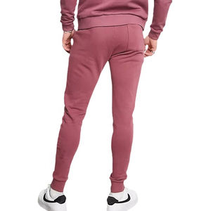 Hombres Unisex 100% algodón polar Jogger conjuntos transpirable cuello redondo sudaderas Slim Fit pantalones de chándal sólido OEM entrenamiento ecológico - Product Image 3