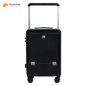 Travel Carrying Custom Luxury Designer High Quality Hard Luggage PC Material Luggage Sets Travel King