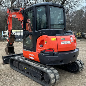 Excavatrice KX057-4 KUBOTA 5.7 tonnes certifiée CE et EPA Mini Digger - Product Image 6