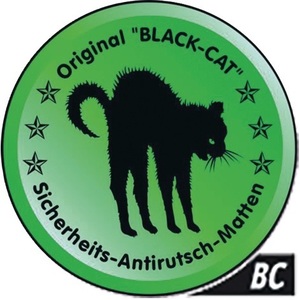 Industrial Anti-Slip Safety <b>Mat</b>-BLACK-CAT BC Series 10m X 0.3m X 3.3mm 1 <b>Roll</b> by WADO - Product Image 2