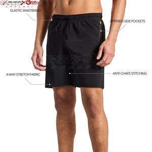 Men Dual <b>Layer</b> Running Shorts With Supportive Inner And Loose Outer Shell Stretch Fit Men Running Shorts With Smooth Feel - Product Image 4