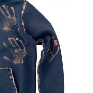 Style de rue personnalisé surdimensionné Distressed Hoodies Blank Plain Sweats à capuche en détresse d'hiver pour hommes - Product Image 6