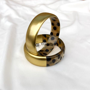 ช่างฝีมือทำด้วยมือคุณภาพพรีเมี่ยมกำไลเขายูนิเซ็กส์เครื่องประดับแฟชั่นสไตล์ธรรมชาติ Tradebyd - Product Image 3