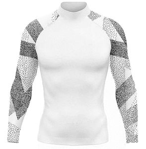 Camisetas de Protección Solar para Hombre, Camisetas de Natación con Protección UV, Camisetas de Manga Larga Ligeras de Secado Rápido para Deportes Acuáticos - Product Image 5