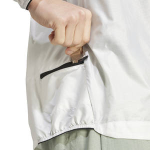 Veste coupe-vent pour homme 2026 avec logo personnalisé, 100% polyester, style décontracté, blouson long avec fermeture éclair, épaisseur fine - Product Image 6