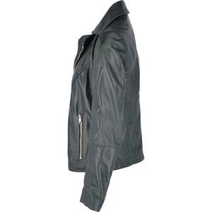 Women's Top Trending Custom Autumn <b>Winter</b> <b>Leather</b> <b>Jackets</b> Solid Turn Collar Design Full Sleeves Breathable Satin Lining - Product Image 4