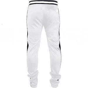 Pantalones Deportivos de Lona de Algodón para Hombre, de Alta Calidad, Estilo Casual, para Fitness, Correr, Ajustados, Rectos, Transpirables, con Cordón - Product Image 6