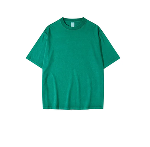 Nuevo diseño de camisetas de alta calidad para hombre/mujer con impresión y logotipo personalizados, ropa casual, camisetas oversize y con hombros caídos. - Product Image 2