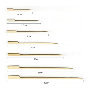 ไม้ไผ่เสียบบาร์บีคิวทนความร้อนสำหรับเคบับธงและไม้กอล์ฟโลโก้ตามสั่ง - Product Image 3