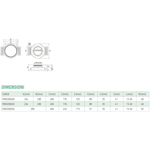 Diffuseur rond en plâtre Tecnosystemi Canova pour dalles de plafond en plaques de plâtre - Product Image 5