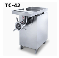 Nouvelle machine à hacher la viande électrique commerciale de bureau HK Aushine en acier inoxydable 80-320 kg/h 220V, machine automatique à farcir les saucisses
