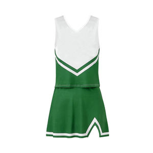 Ensemble de tenue de cheerleading personnalisée imprimée |   Tissu Premium 100% Polyester à Séchage Rapide |   Vêtements d'équipe de club, style moderne, cheerleading pour filles - Product Image 2