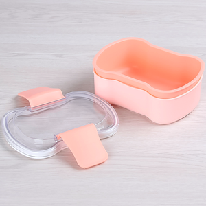 Lonchera Premium de Doble Capa, 1440 ml, Libre de BPA, Estilo Bento Japonés, con Tapas de Plástico y Compartimentos para Conservar Alimentos - Product Image 5