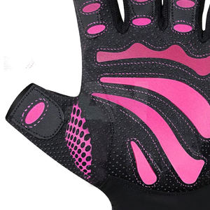 ถุงมือออกกำลังกายหนังระบายอากาศได้ถุงมือยกน้ำหนักสำหรับออกกำลังกายเพาะกาย - Product Image 6