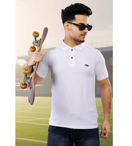Camiseta Clásica De Cuello Estilo Polo Para Hombre Con Mangas Cortas Y Fácil Lavado - Product Image 4
