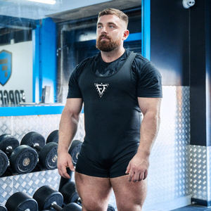 Heavy Duty Low MOQ Custom Gym Singlet <b>Strength</b> <b>Training</b> Exercise Weightlifting Singlets for Professionals Bodybuilding Body Suit - Product Image 1