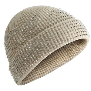 Bonnet unisexe tendance ajustable à coupe décontractée, confortable et chaud, idéal pour les tenues décontractées en jacquard, usage extérieur par temps froid - Product Image 2