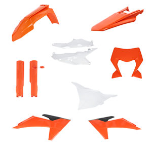 Acerbis Full Plastic <b>Kit</b> for KTM Motorcycle Fairing Compatible with for KTM <b>Models</b> - Product Image 1