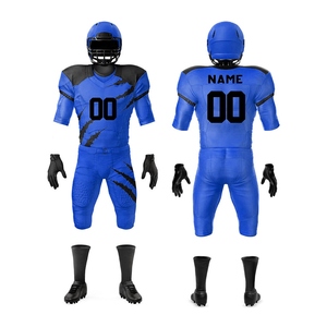 Venta al por mayor de fábrica, servicio OEM, uniforme de fútbol americano, kit de poliéster, ropa deportiva, uniforme de fútbol americano de alta calidad - Product Image 4
