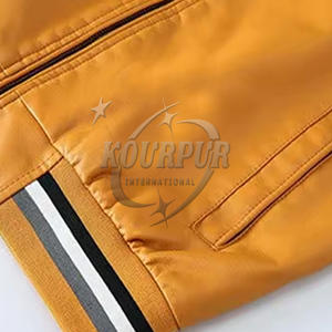 มีสไตล์คุณภาพระดับพรีเมียม! แจ็คเก็ตหนังแท้00% ปรับแต่งได้ตามความต้องการของลูกค้า - Product Image 4